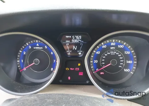 2013 Hyundai Elantra Gls z USA, uszkodzony, nr VIN KMHDH4AE6DU758091